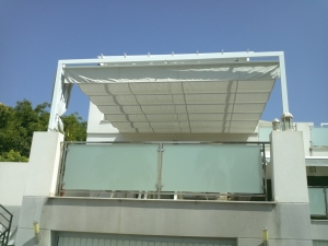 Toldo Plano blanco