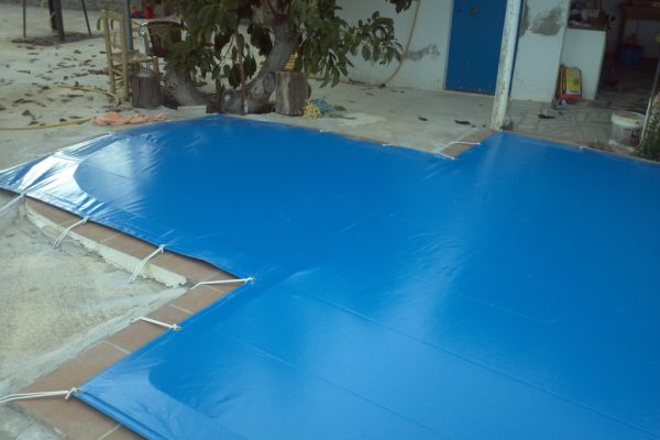 Cubierta piscina
